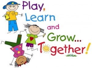 play learn together clip art